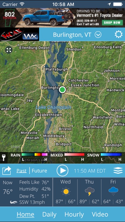 WCAX WEATHER -