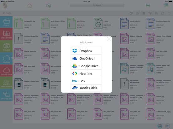 Screenshot #5 pour Sharin - Access Transfer View Cloud & WiFi Files