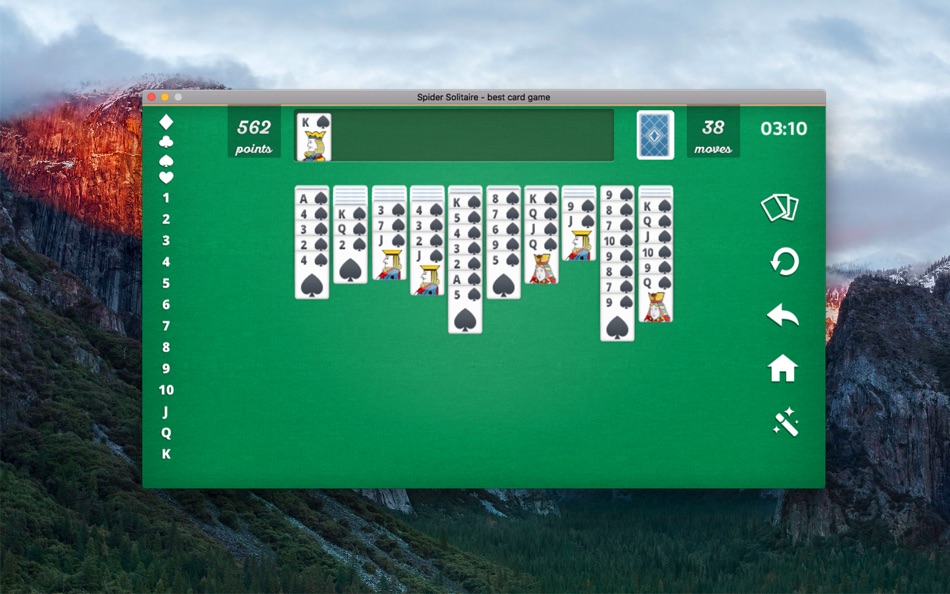 #2. Spider Solitaire - card game (macOS) 由: Valiprod