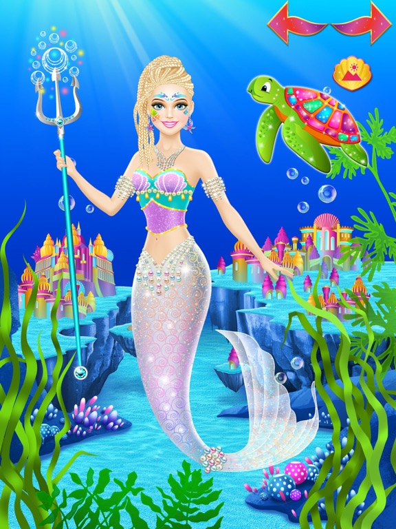 Игра Magic Mermaid - Girls Makeup and Dress Up Game