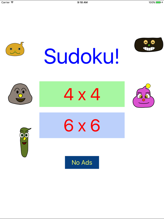 Screenshot #6 pour Easy SUDOKU with Faces!? 4x4,6x6,7x7