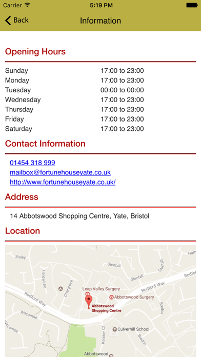 Screenshot #3 pour Fortune House Chinese Takeaway