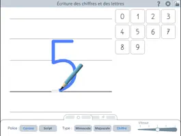 Game screenshot Outils pour l'école : Écriture chiffres et lettres apk
