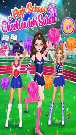 Game screenshot Cheerleader High School Salon - Let's Cheer! mod apk