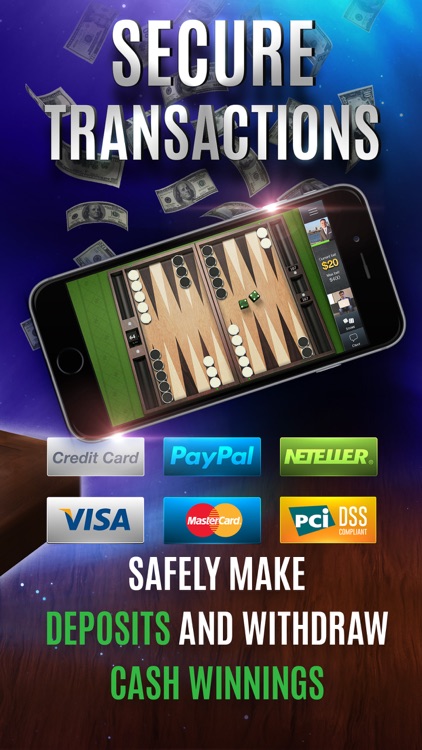Backgammon For Money - Online Board Game
