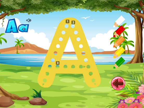 Screenshot #5 pour Learn Zoo Alphabet Vocabulary Handwriting Practice