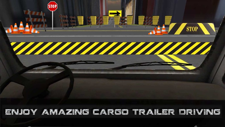 Cargo Trailer Driving Simulation: Delivery Truck