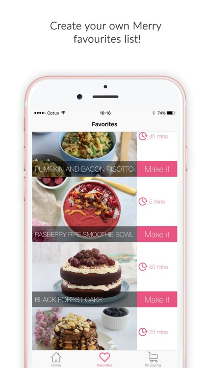 Get Merry - Quick and Easy Healthy Recipes