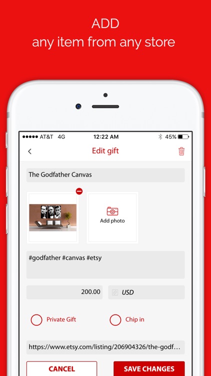 GiftBuster: Wish List Registry & Shopping List App screenshot-3