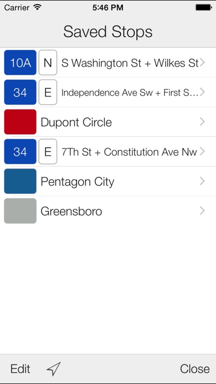 Transit Stop: DC Metro Tracker