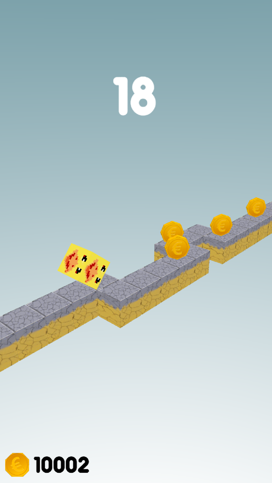 #5. Animals Path - tap and flips cube to change lane (iOS) 由: JUAN MIGUEL DE ROBLES MACEDO
