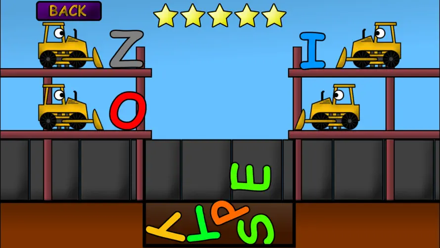 Kids Trucks: Alphabet Letter Identification Games screenshot 2