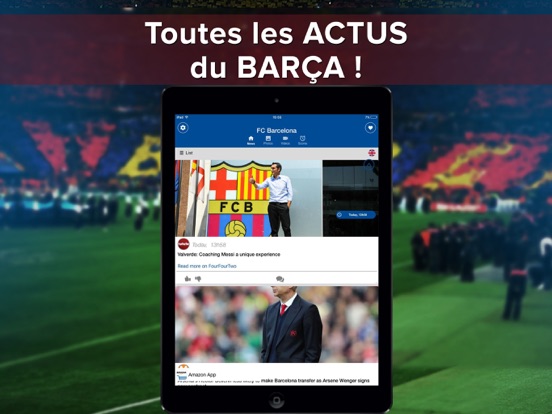 Screenshot #4 pour Barcelona Addict : News et Alertes des Blaugranas