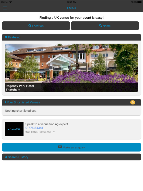 Screenshot #4 pour FMAC Venue Finder