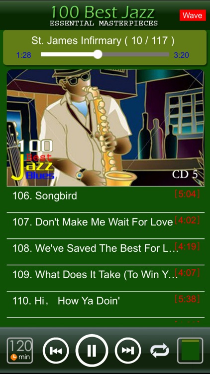 jazz blues music classic 100 screenshot-4