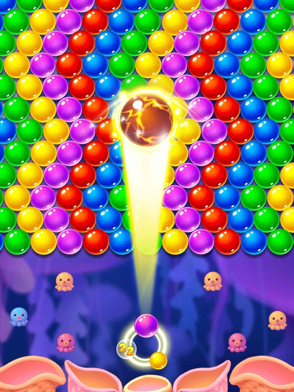 Bubble Shooter - OCEAN iPad screenshot 5 - Games app