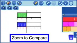 Game screenshot Fraction Strips by mathies apk