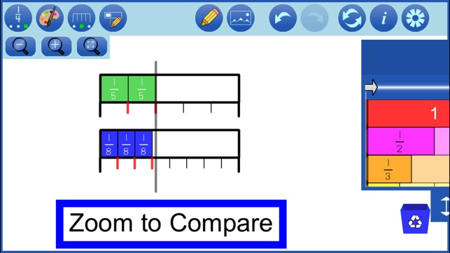 Fraction Strips by mathies(圖2)-速報App