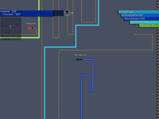Screenshot #4 pour Light-Bikes.io