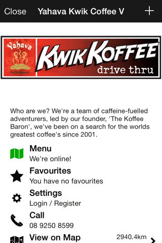 Yahava Kwik Koffee screenshot 2