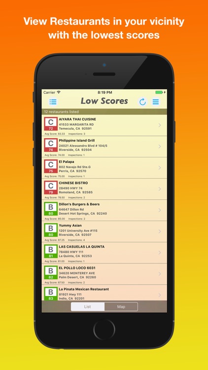 Tidy Dining - Riverside Restaurant Inspections screenshot-3