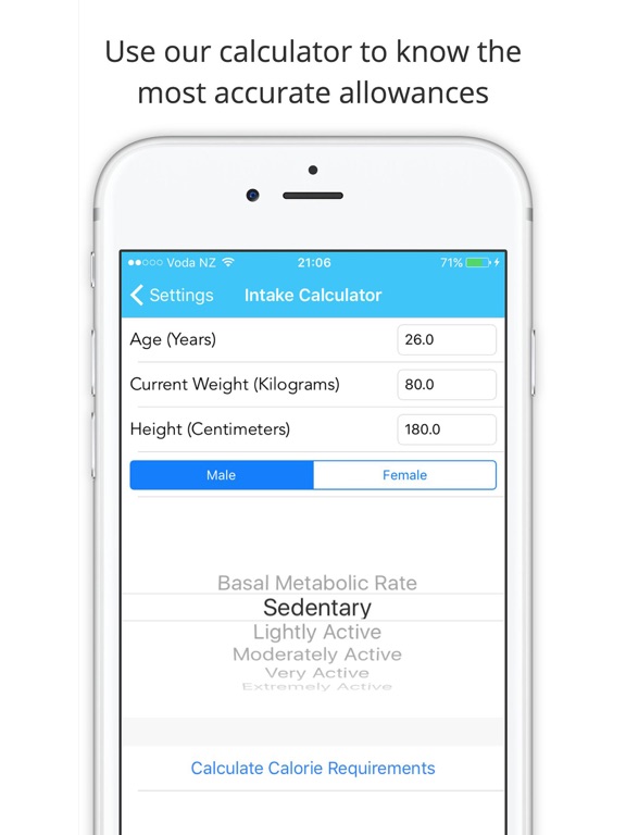 Screenshot #5 pour 5:2 Fast Diet Calculator, Tracker & Planner