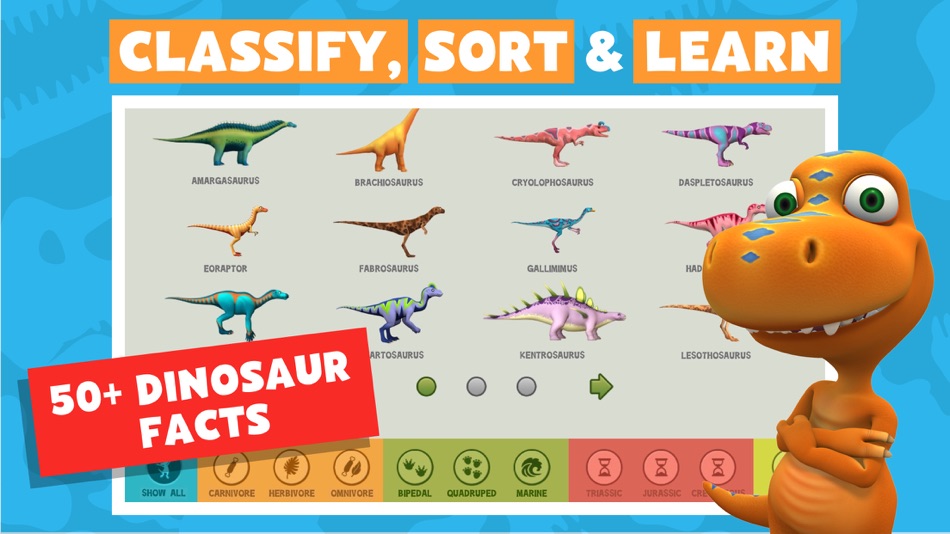 dinosaur train a to z app