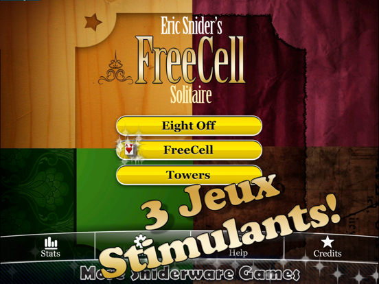 Screenshot #4 pour Eric's FreeCell Solitaire HD
