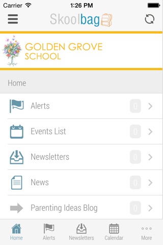 Golden Grove School - Skoolbag screenshot 2