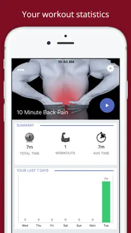 Game screenshot 10 Min Lower Back Therapy Workout Challenge mod apk