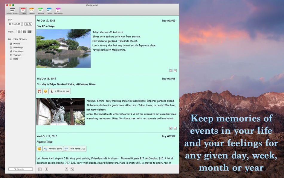 iSentimental diary and journal - 4.0 - (macOS)