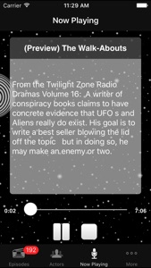 The Twilight Zone Radio Dramas screenshot #5 for iPhone