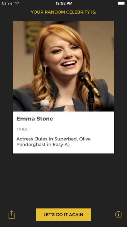 Random Celebrity Generator screenshot-3