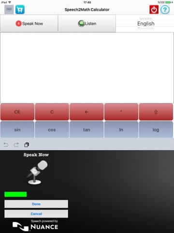 Speech2Math Calculator screenshot 2