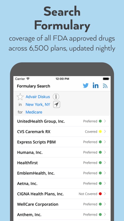 Formulary Search