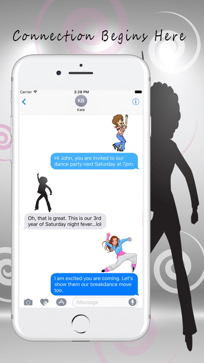 Cool Dance Style Photo Stickers