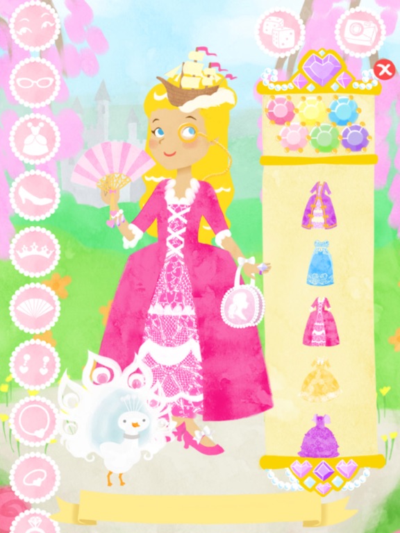 Princess Fashion Show Dress Up iPad screenshot 1 - Games app