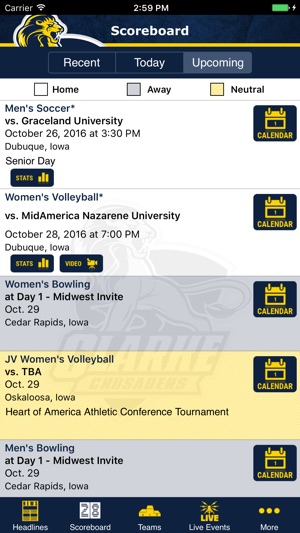 Clarke University Athletics(圖3)-速報App