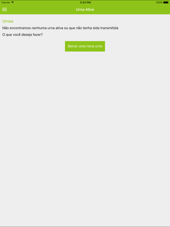 Urna Consulta Popular - Treinamento