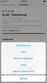 21 USC - Food and Drugs (LawStack Series) screenshot