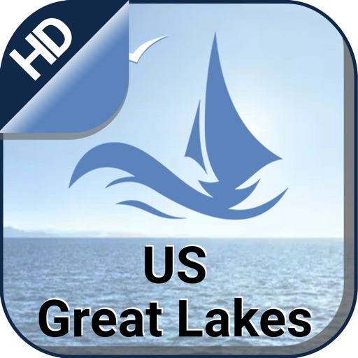 US Great Lakes Nautical Chart Map GPS for Boaters