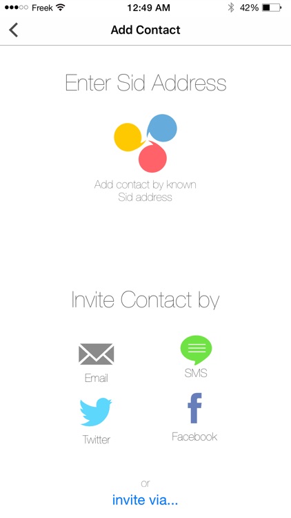 Sid - Secure Communication screenshot-3