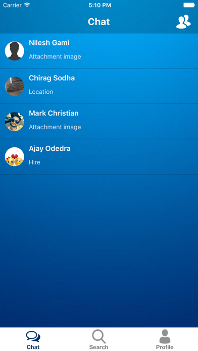 Screenshot #3 pour Quick Chat App