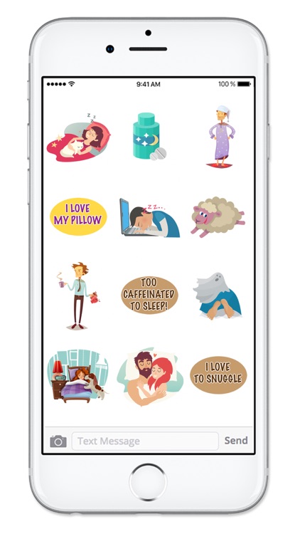 Gotta Sleep Sticker Pack screenshot-4