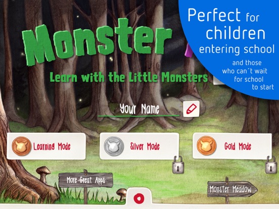 Monster ABC - Learning for Preschoolers iPad app afbeelding 4
