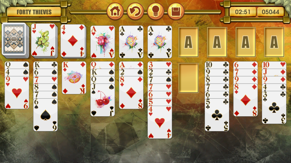 Forty Thieves Solitaire Hearts & Spades Patience - 2.0 - (iOS)