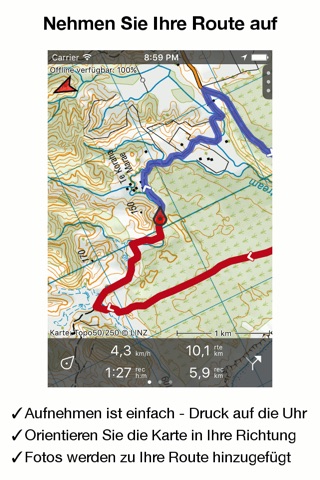 Topo GPS New Zealand screenshot 3