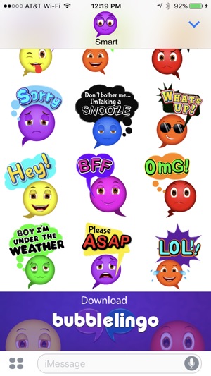 Bubblelingo Emoji Speech Bubbles(圖3)-速報App