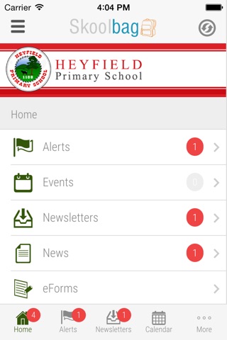 Heyfield Primary School - Skoolbag screenshot 2