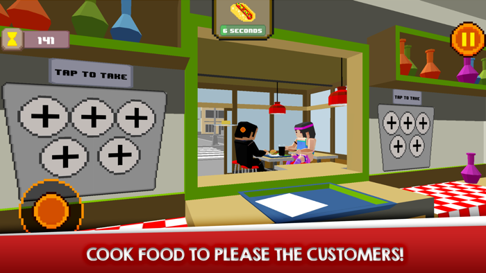 Hot Dogs Maker Fast Food Chef Simulator